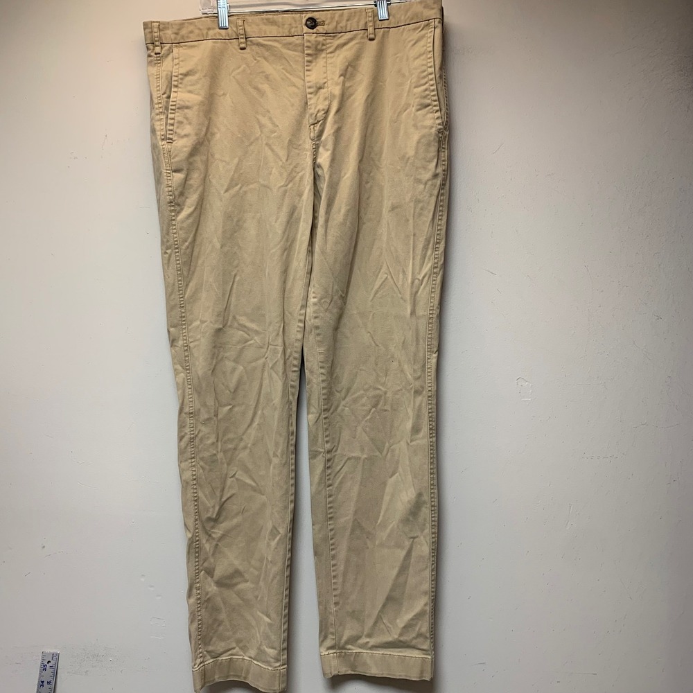 Joseph Abboud Chinos Men 40x34 Khaki Excellent Stretch Cotton Straight Pants